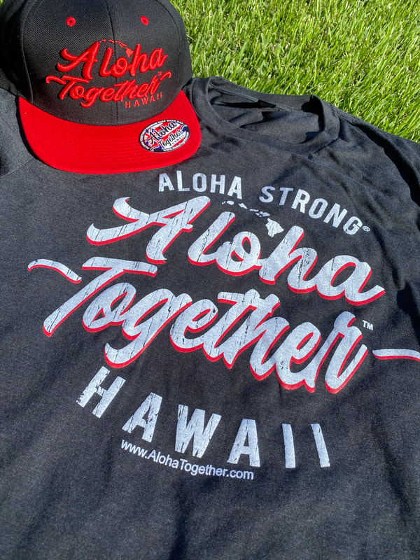 Aloha Together Tshirt and Hat combo.